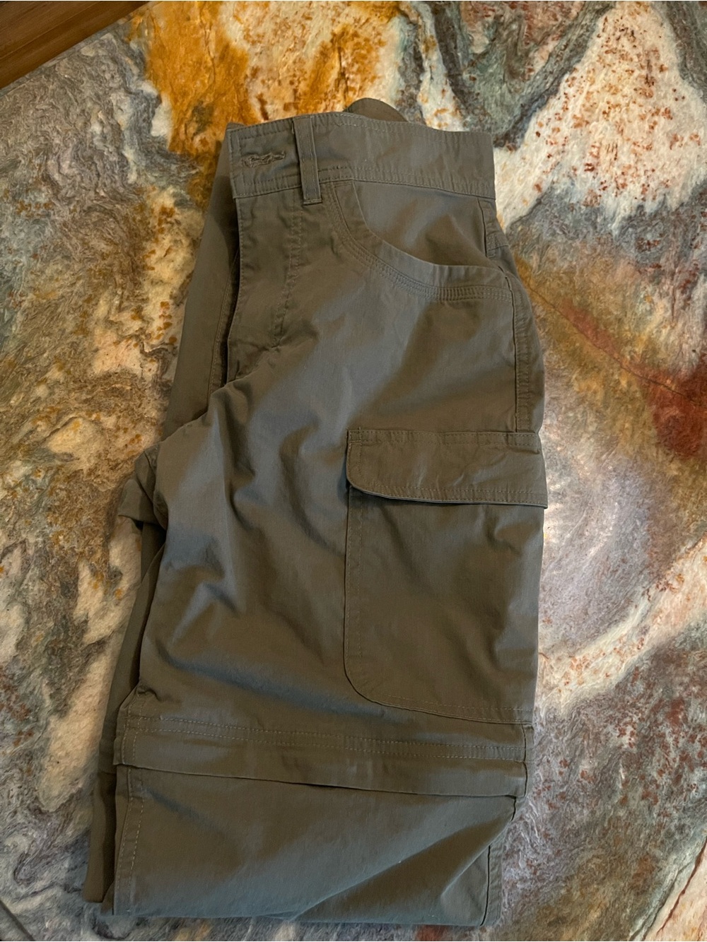 Boy Scout Cargo Pants in Olive Green 28   X 33